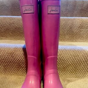 Joules size 8 rainboots
